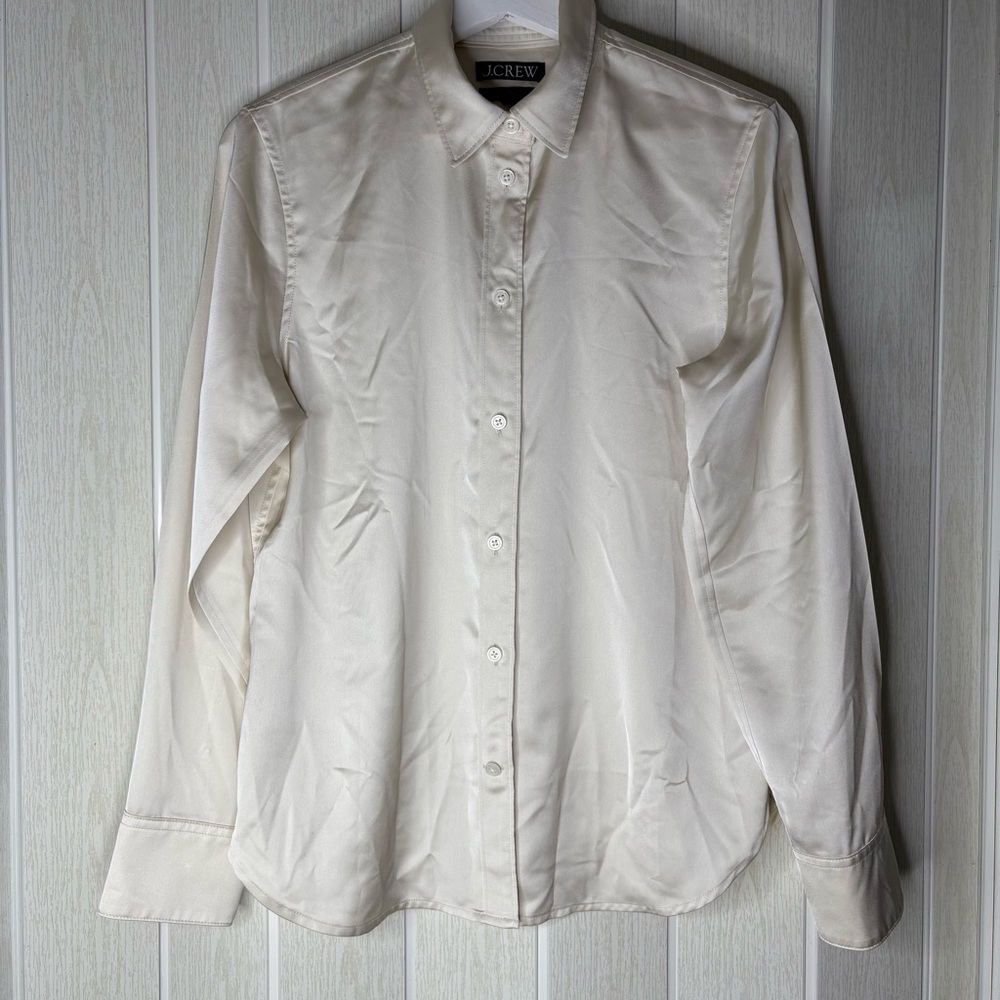 J. Crew Men's Ivory Dress Shirt